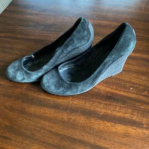 KORS Michael Kors Suede and Rubber Wedges size 8